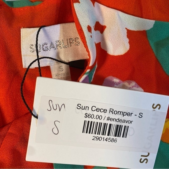 Sugarlips Floral Multicolor Romper - Picture 5 of 10